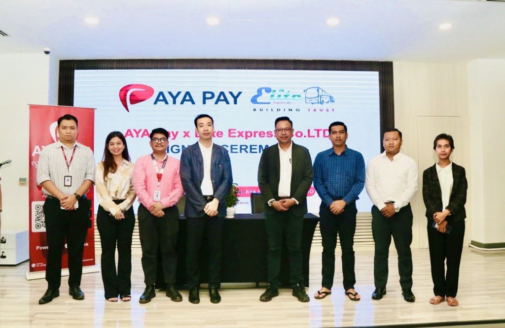 AYA Pay x Elite Express Co.ltd Signing Ceremony